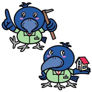 chibiyomo (chibiyomo)さんのカラス（八咫烏）のキャラクターデザインへの提案