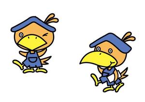 marukei (marukei)さんのカラス（八咫烏）のキャラクターデザインへの提案