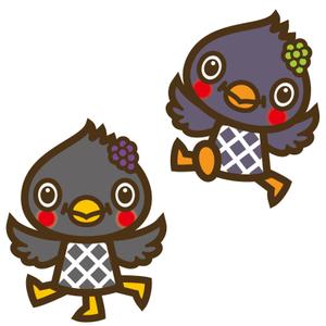 THE_watanabakery (the_watanabakery)さんのカラス（八咫烏）のキャラクターデザインへの提案