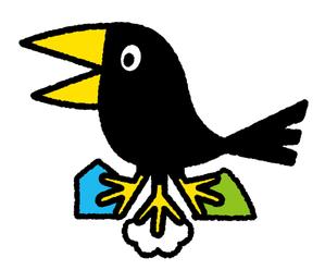 monco (moonco)さんのカラス（八咫烏）のキャラクターデザインへの提案
