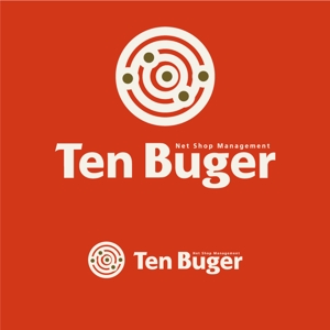K'z Design Factory (kzdesign)さんのネットショップ運営会社 「Ten Burger」 のロゴデザインへの提案