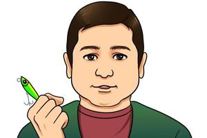 kiri (beet)さんのフリーライター「黒砂糖」のプロフィール用似顔絵イラストへの提案