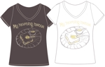 Miwa (Miwa)さんの20代後半から40代女性がターゲットの雑貨店のオリジナルTシャツ用プリントデザイン。への提案