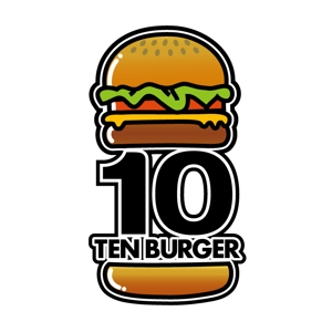上野 元 (gerubobo2)さんのネットショップ運営会社 「Ten Burger」 のロゴデザインへの提案
