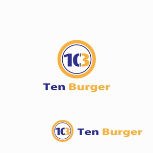 enj19 (enj19)さんのネットショップ運営会社 「Ten Burger」 のロゴデザインへの提案