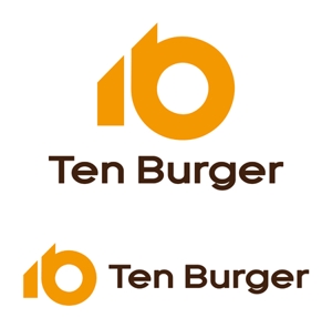 waami01 (waami01)さんのネットショップ運営会社 「Ten Burger」 のロゴデザインへの提案