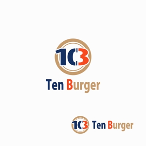 enj19 (enj19)さんのネットショップ運営会社 「Ten Burger」 のロゴデザインへの提案