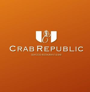 郷山志太 (theta1227)さんの新規出店するシーフードレストラン&バー、『Crab Republic』のロゴへの提案
