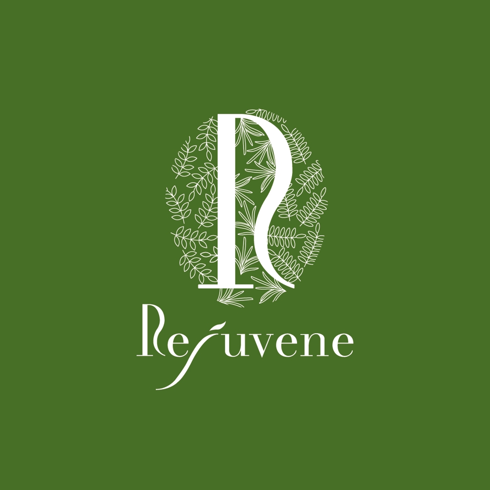 育毛シャンプー・コンディショナー「Rejuvene（リジュベネ）」のロゴ
