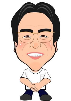 古山敏明 (Toshiaki)さんの【新規開業】接骨院院長の似顔絵イラストへの提案