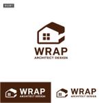 smileblueさんの建築設計事務所　Wrap Architect Designのロゴへの提案