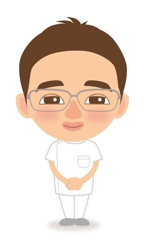 Siri-yama ()さんの【新規開業】接骨院院長の似顔絵イラストへの提案