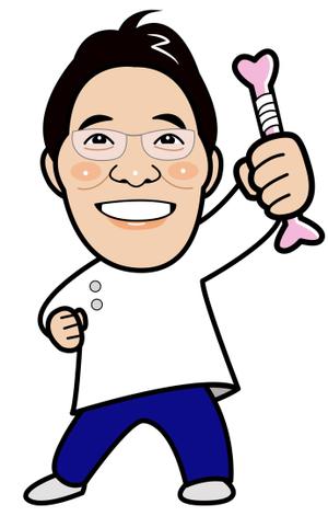 木村　博 (lucky5302)さんの【新規開業】接骨院院長の似顔絵イラストへの提案