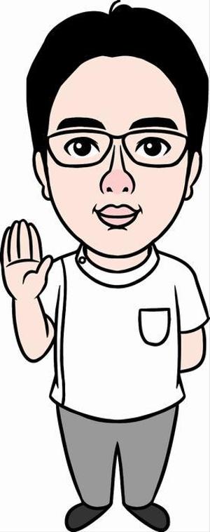 山親Ｇ (yamaoya_g)さんの【新規開業】接骨院院長の似顔絵イラストへの提案