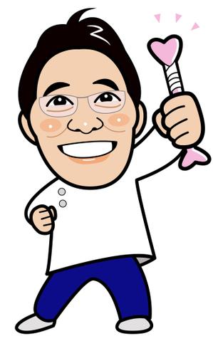 木村　博 (lucky5302)さんの【新規開業】接骨院院長の似顔絵イラストへの提案