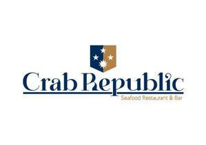 アリエルデザイン (ARIELDESIGN)さんの新規出店するシーフードレストラン&バー、『Crab Republic』のロゴへの提案