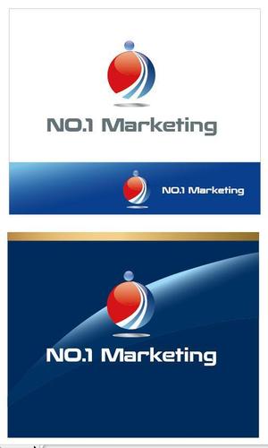 IandO (zen634)さんの独立・起業＆起業家支援サービス「No.1マーケティング株式会社」のロゴへの提案