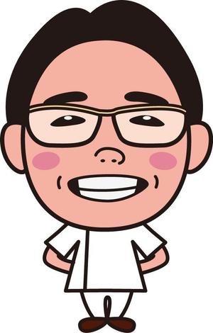 u-maniaさんの【新規開業】接骨院院長の似顔絵イラストへの提案
