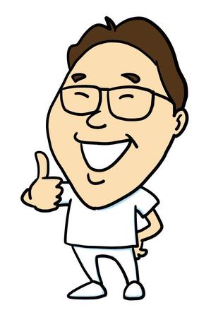 赤井信太 (akai_shinta)さんの【新規開業】接骨院院長の似顔絵イラストへの提案