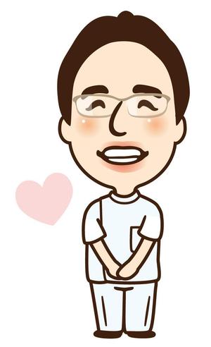 一里 ()さんの【新規開業】接骨院院長の似顔絵イラストへの提案