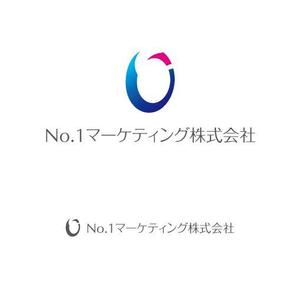 gou3 design (ysgou3)さんの独立・起業＆起業家支援サービス「No.1マーケティング株式会社」のロゴへの提案