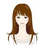 unicoさんの写真からイメージするオリジナルな女性イラストへの提案