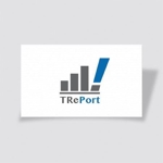 mae_chan ()さんの株価分析レポート販売サイト「TRePort」のロゴへの提案