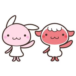 ss ()さんのうさぎ又はひつじのキャラクターデザインへの提案