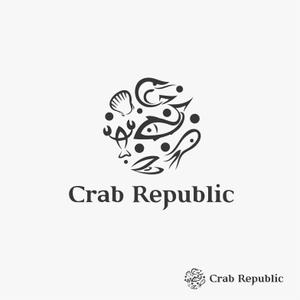 RGM.DESIGN (rgm_m)さんの新規出店するシーフードレストラン&バー、『Crab Republic』のロゴへの提案
