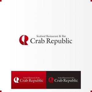 石田秀雄 (boxboxbox)さんの新規出店するシーフードレストラン&バー、『Crab Republic』のロゴへの提案