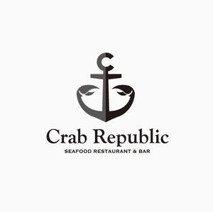 703G (703G)さんの新規出店するシーフードレストラン&バー、『Crab Republic』のロゴへの提案