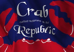 三栖多　那模樹 (mrnamoky)さんの新規出店するシーフードレストラン&バー、『Crab Republic』のロゴへの提案