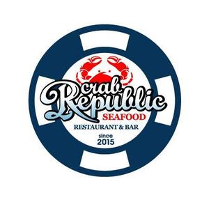 hrgraph (hrgraph)さんの新規出店するシーフードレストラン&バー、『Crab Republic』のロゴへの提案