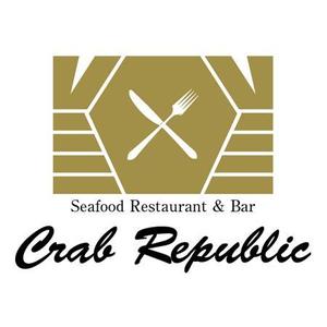 ココロワークス (cocoroworks)さんの新規出店するシーフードレストラン&バー、『Crab Republic』のロゴへの提案