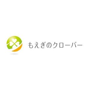 chaos (ocha1003)さんの放課後等デイサービス「もえぎのクローバー」のロゴへの提案