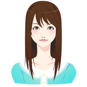 ichi_mine (ichi_mine)さんの写真からイメージするオリジナルな女性イラストへの提案
