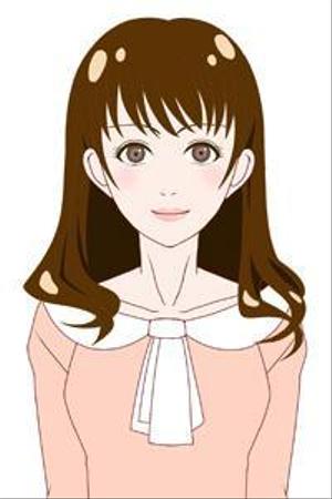 いちの ()さんの写真からイメージするオリジナルな女性イラストへの提案