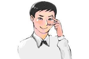 センノ (tyuisu)さんのフリーライター「手越マニアックス」のプロフィール用似顔絵イラストへの提案