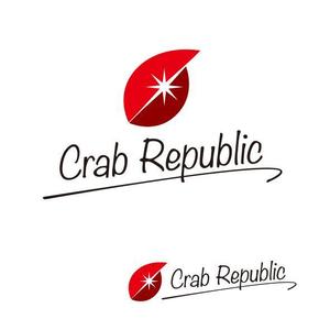 freeman_styleさんの新規出店するシーフードレストラン&バー、『Crab Republic』のロゴへの提案