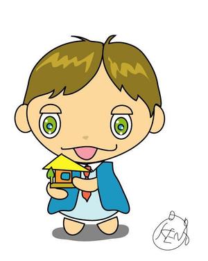 kusunei (soho8022)さんの不動産会社のキャラクターデザインへの提案