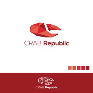 カタチデザイン (katachidesign)さんの新規出店するシーフードレストラン&バー、『Crab Republic』のロゴへの提案