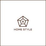 smileblueさんの北大阪を中心に　不動産業と建築業と飲食をやっているホームスタイル株のロゴへの提案