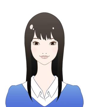 モリ　メメ (MoriMm)さんの写真からイメージするオリジナルな女性イラストへの提案