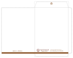 design5050 (505050)さんの女性社長コンサルティング会社のシンプルで誠実感のある角2、窓無し洋0封筒デザイン（ロゴあり）への提案