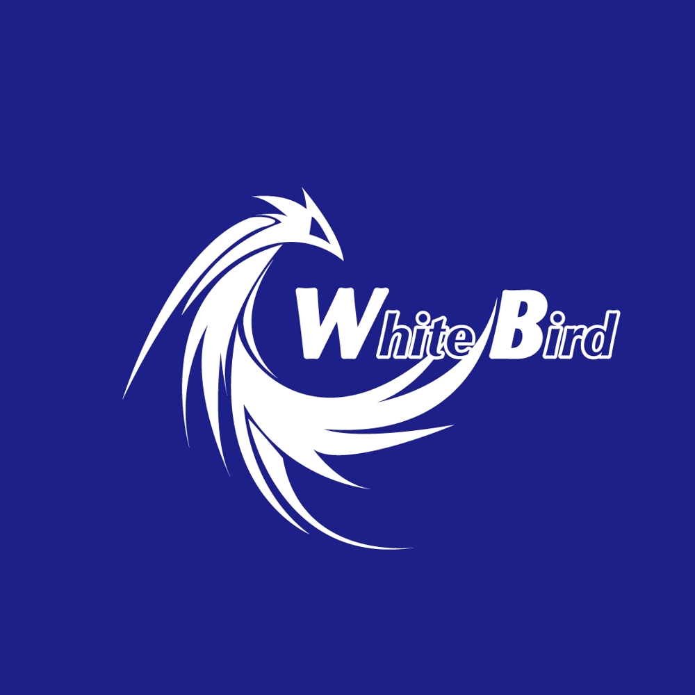 アウトドアスポーツブランド”White Bird"のロゴ