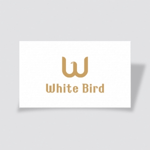 mae_chan ()さんのアウトドアスポーツブランド”White Bird"のロゴへの提案