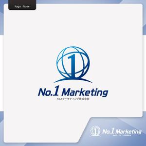 machi (machi_2014)さんの独立・起業＆起業家支援サービス「No.1マーケティング株式会社」のロゴへの提案
