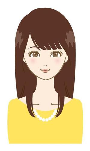 ひやま　なほこ (hiyama-nahoko)さんの写真からイメージするオリジナルな女性イラストへの提案