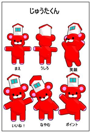 さんの不動産会社のキャラクターデザインへの提案