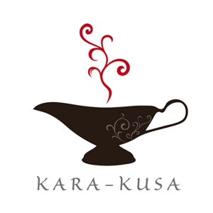 小咲さと (kosaki)さんのカレー屋『KARA-KUSA』の看板ロゴへの提案